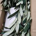 Timoo Faux Olive Tree 6FT Tall Olive Trees Artificial Indoor with White Planter, Artificial Plants Indoor Faux Tree with Realistic Leaves and Lifelike Fruits, Fake Plant for Home Office Decor