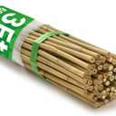 60Pcs Bamboo Stakes for Plant 3 Feet, Garden Bamboo Plant Stakes for Plants Support, Climbing Plants, Tomatoes, Sunflowers, Beans, Potted Plants, Trees