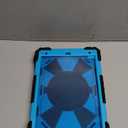 Case for iPad 9th Generation iPad Case 9th 8th 7th Generation iPad 10.2 Inch iPad 9th Gen Cover with Screen Protector Pen Holder TabletCases for Kids 360 Rotating Stand, Black Blue