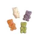 Sugared Gummy Bears, 2 Pound Bulk Bag, White, Orange, Purple & Green, Trick-Or-Treat Party Bag Fillers