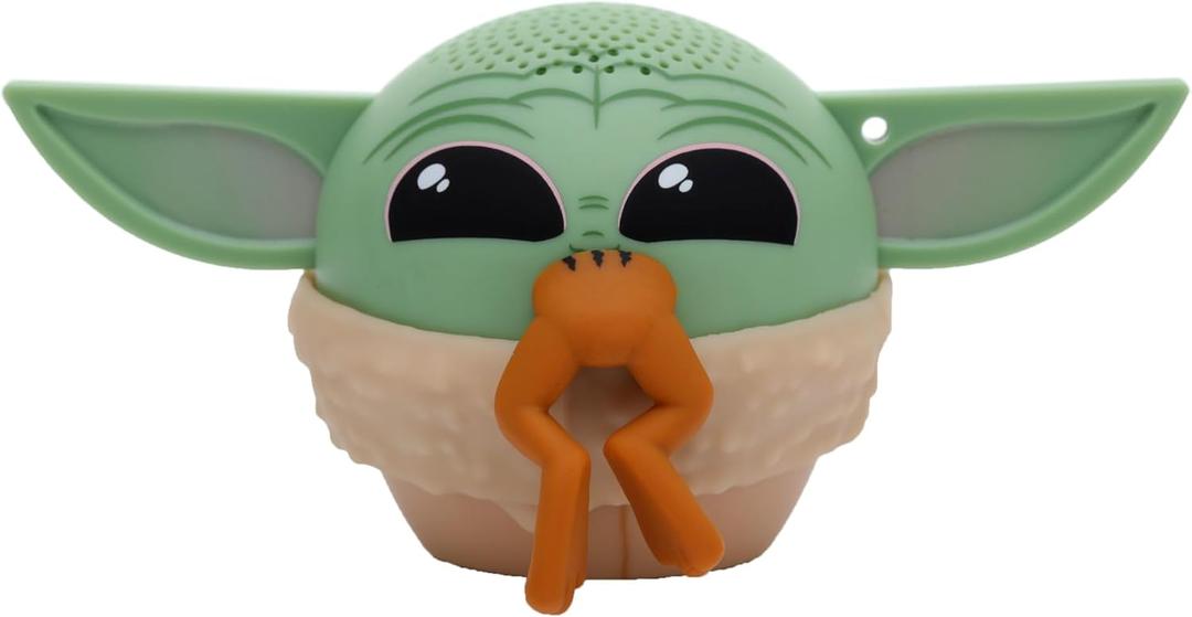 Bitty Boomers Star Wars The Mandalorian: Grogu with Snack - Mini Bluetooth Speaker (1 Count (Pack of 1))