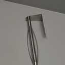 SUNTECH Paper Towel Holder Under Cabinet, One Hand Tear, Self-Adhesive or Drilling Paper Towel Rack Wall Mount for Kitchen, Stainless Steel