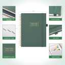 And Per Se Teacher Planner 2025-2026 Academic Year -Teacher Lesson Planner from July 2025 to June 2026, 8.5" x 11", Weekly & Monthly Planning for Teachers with Monthly Tabs, Stickers (Forest Green)