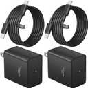 USB C Charger Type C Charger Fast Charging 10FT 45W Samsung Chargers 2-Pack with iPhone Air/17/17 Plus/17 Pro/17 Pro Max/16/16 Plus/16 Pro/16 Pro Max/15/15 Pro Max/iPad Pros/Galaxy S25 S24,Android