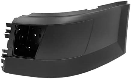 Driver Side Corner Bumper with Fog Light Cut-Out Compatible with Volvo VNL 2004–2015 | Left Side | Aftermarket