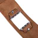 VIQIV Compatible with Apple Watch Ultra Band 38mm 40mm 41mm 44mm 42mm 45mm 49mm Series 8/7/6/5/4/3/2/SE Leather Bracelet for Men Women, Luxury Boho Wide Sport Western Wristbands Straps for iWatch Bands