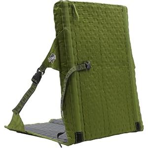 Crazy Creek HEX 2.0 LongBack Chair for Backpacking, Camping and Stadium Use, Extra Width & Back Height for Comfort, 250 LBS Weight Capacity, Adjustable Straps w/Rock Lockster (R) Buckles