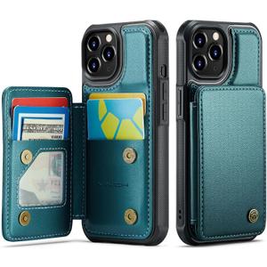 Vinich for iPhone 11 Pro Max Wallet Case with Card Holder, RFID Blocking Credit Slots Kickstand Shockproof Phone Cover Fit for iPhone 11 Pro Max 6.5" Bluish Green