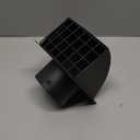 4 Inch Dryer Vent Cover Outside, HG Power Metal Exterior Vent Cover with Removable Screen & Cushioned Non-Return Flap, Air Wall Vent for House, Range Hood, AC, Opening Diameter: 3.81" Black