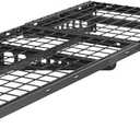 FLEXIMOUNTS 2 Pack 2x4ft Corner Wall Shelving Garage Storage Rack, 24x48 inch Floating Shelves, 660lbs Total Weight Capacity, Black