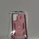 SOiOS for Samsung Galaxy S23 Case: Military Grade Drop Proof, Rugged TPU Cover with Kickstand & Slide - Rink Purple