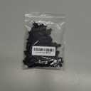 GORGECRAFT 2Pcs Pearl Flower Embroidery Lace Patches 3D Floral Black Floral Embroidered Sew on Appliques Lace Fabric Trimmings for Headpiece Clothing Bridal Accessories Supply Craft DIY