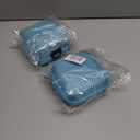 2 x Hermitshell Travel Case for Phomemo M02 / Phomemo M02 Pro/Phomemo M02S Mini Sticker Printer Maker (Light Blue) (Small)