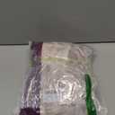 jinchan Tie Top Linen Kitchen Curtains 36 Inches Striped Tier Curtains Farmhouse Modern Cafe Style Small Window Treatments Airy Light Filtering Rod Pocket for Living Room Bathroom 2 Panels Beige