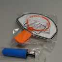 ArtCreativity Mini Basketball Hoop Trash Can Set, Includes Clip-On Hoop with Backboard, Inflatable Ball and Pump, Fun Basketball Stocking Stuffers for Kids, Office Toys for Adults, Classroom Games