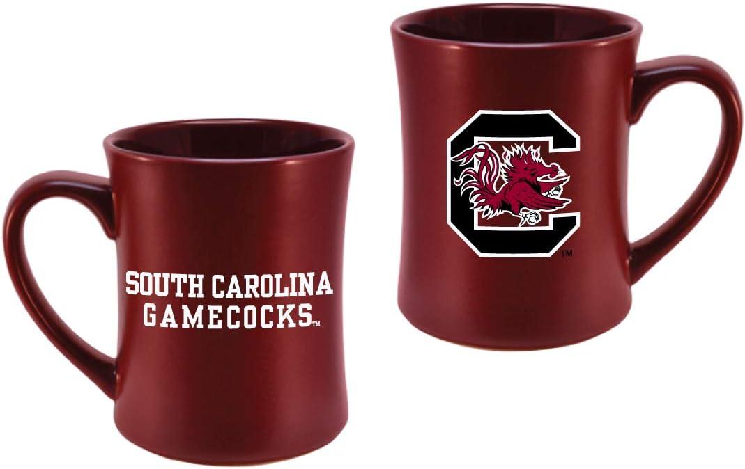South Carolina Gamecocks Ceramic 16oz Sculpted Mug Official Team Logo Coffee Cup Handwash Recommended Includes One Mug