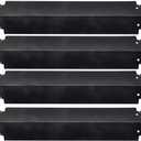 SafBbcue Heat Plate Replacement for Charbroil 463247009 463268008 463215515 463268007 463247009 463257010 G614-0045-W1, Kenmore 415.16167210 Heat Shield Parts, 4-Pack Heat Tent Grill Burners Cover