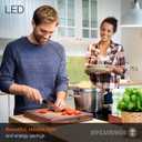 Sylvania ECO LED A19 Light Bulb, 60W Equivalent, Efficient 9W, 7 Year, 750 Lumens, Non-Dimmable, Frosted, 5000K Daylight - 24 Pack (40987)