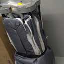 Foldable Baby Playpen Portable Travel Play Yard, Dark Gray 50x50