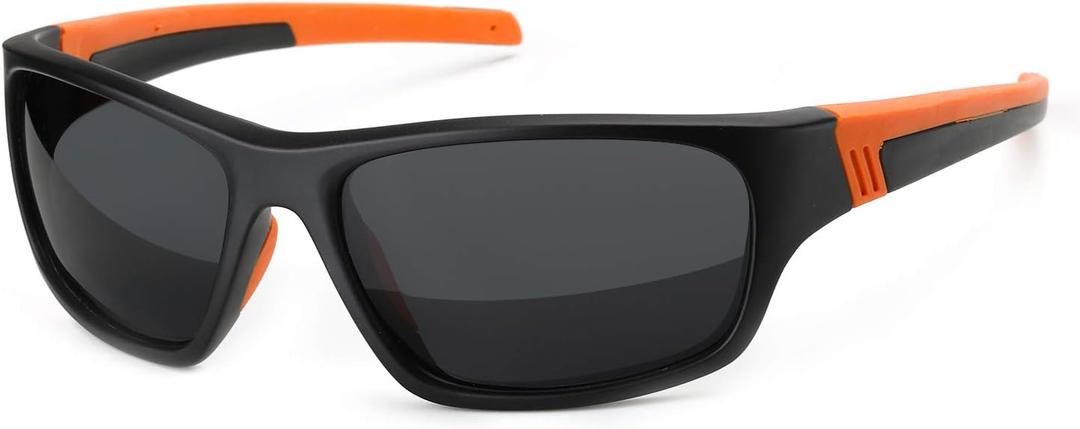 Men's Polarized UV400 Cycling Sunglasses - Ultralight Wraparound, Perfect for Bike Riding, Trekking, & Outdoor Sports