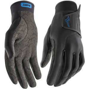 Mizuno Rainfit Gloves (X-Large, Black)