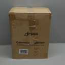 Makeup Organizers, Make Up Organizer for Vanity, Countertop Cosmetic Storage with Drawers and Transparent Cover for Bedroom Bathroom, White