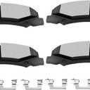 SCITOO D1159 Ceramic Brake Pads Kits Front For Buick Allure,LaCrosse,Lucerne,06-11 for Cadillac DTS,06-13 for Chevy Impala,14-16 for Chevy Impala Limited,06-07 for Chevy Monte Carlo