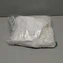 Gibelle Extra Long Boho Farmhouse Shower Curtain, Linen Cotton Fabric Shower Curtain with Macrame Lace Decor, Modern Bohemian French Country Chic Shower Curtain Set with PEVA Liner 72x84 - White