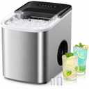 38 lbs/Day Countertop Ice Maker, 9 Ice Cubes in 3.5 Minutes