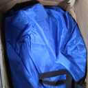 Inflatable Bounce House Water Slide with 550 W Blower, Blow up 10-in-1 Waterslide Park Bouncy Castle Outdoor and Indoor, Bouncer House with Toy Market Stand, Splash Pool and Climbing Wall