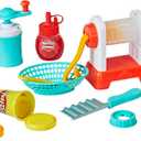 Play-Doh Kitchen Creations Spiral Fries Playset with 5 Cans of Modeling Compound Colors, Back to School Classroom Supplies, Play Food & Cooking Toys for Kids, Preschool Toys, Ages 3+