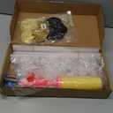 TONIFUL 4 Set Black Gold Balloon Centerpieces for Table,Balloon Stand Kit for Black Gold Party Decor 40th 50th 60th 70th Birthday Decorations Anniversary Graduation Decorations 2026 New Year Eve