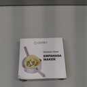 COTEY 6 Inch Empanda Press, Large Stainless Steel Dumpling Maker, 2-in-1 Dough Cutter/Dumpling Mold for Empanada, Dumpling, Ravioli, Pierogi & Hand Pie