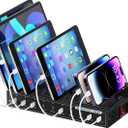 200W Fast USB Charging Station, 10 Type-C Ports a+ Grade Smart Protection Charging Station for iPhone iPad Tablet Earphones and Other Electronics