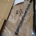 GarveeHome 33.6 in Folding Card Table, Portable Square Folding Table with PU Leather Soft Cushion, Foldable Table Suitable for Dining Room, Living Room, Office, Camping (Black)