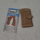 TechWare Pro Ankle Brace Compression Sleeve - Plantar Fasciitis Sock. Relieves Achilles Tendonitis. Foot Arch Support Reduces Joint Pain, Swelling & Heel Spur Pain. Injury Recovery Braces for Sports (S / M (see size chart), Beige)