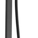 Delta Faucet Single-Spray H2Okinetic Slide Bar Hand Held Shower with Hose, Black Handheld Shower Head, Slide Bar Hand Shower, Handheld Shower, Detachable Shower Head, Matte Black 51567-BL