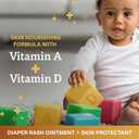 3 x A+D Original Diaper Rash Ointment Prevents & Treats Diaper Rash, Moisturizing Skin Protectant with Vitamins A & D, Healing Skin Ointment for Dry and Cracked Skin 4oz
