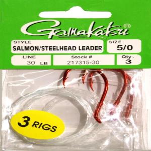 Gamakatsu Salmon Leader Fishing Equipment, 30 lb