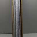 Muzata 10Pack 44'' Wrought Iron Balutser Hollow Straight Bar Metal Stair Spindles for 1/2" Square Metal Stair Iron Balusters for Staircase Interior Decorative Staircase Deck Railing WT30 (Standard Plain)