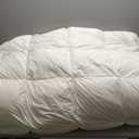 Madison Park King Comforter, Overfilled High Desity Down Alternative Fill Winter, 3D Puff Jump Tack Quilted Microfiber Fluffy Comforter, Corner Loops, Stay Puffed, King/Cal King, White