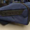 LEVEL8 Travel Duffle Bag Carry on Airline Approved, Water Resistant Sport Duffle, Weekender Bag for Men and Women, Blue, 30L, 19.8 X 9.9 X 9.7 Inches
