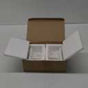 2 Pcs White Porcelain Ceramic Towel Bar Rod Rack Post Holder Bracket Tile Set Mid Century Modern Vintage Retro Ceramic Bathroom Towel Holder Porcelain Bathroom Accessories