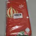 Fall Pumpkin Swag Valances for Windows Thanksgiving Valance Curtains, Wood Kitchen Curtain Sets Rod Pocket Kitchen Window Curtain Over Sink, Swag Curtains for Living Room Bedroom, 28x36inch,2 Panels (Green Gray)