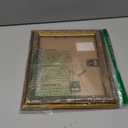 VIOLABBEY 8x10 Picture Frame Gold, Vintage Photo Frames Ornate without Mat for Tabletop or Wall Hanging