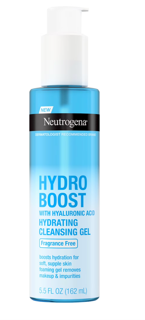 Neutrogena Hydro Boost Fragrance Free Foaming Face Wash, 5.5 fl. oz