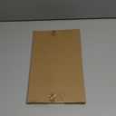 Pure White Classic Beadboard Wall Plates,Light Switch Covers,Electrical Outlet Covers, Switch Plates of Various Combination, Nature Bamboo Fiber Wall plate (1 Gang Duplex 4 Pack)