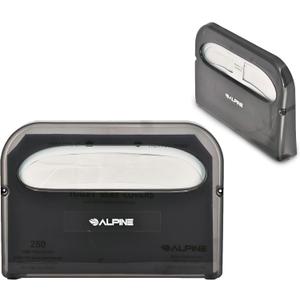Alpine Toilet Seat Cover Dispenser - Wall Mount Disposable Toilet Seat Cover Holder For Commercial And Residential Use, Half Fold.