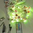 300FT Permanent Outdoor RGB Lights, IP67 Waterproof Smart Eave Lighting, with App/Remote Control Eaves Light, DIY LED Scenes Modes for House Roof Decor, Christmas, Party