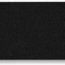 MSI Heavy Duty Gym Flooring Mat - 3.5' x 6' x 3/4" Thick Rubber Mat - Solid Black - Ideal for Home Gyms, Commercial Fitness Centers, Workouts, and More